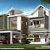 Modern mixed roof 4 bedroom 2834 sq-ft house