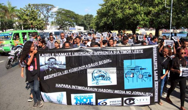 Jornalista Timor-Leste Husu Implementa Lei KomSos