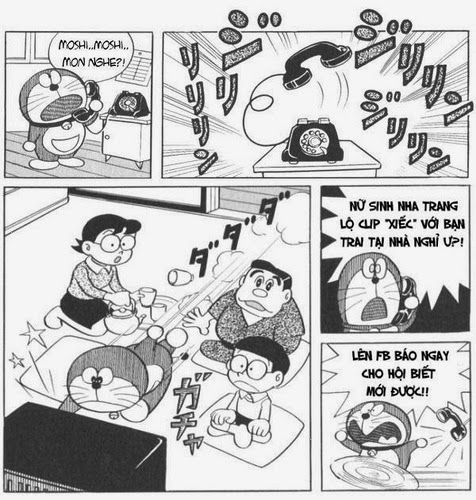 Tổng hợp truyện Doremon, Nobita chế hài VL