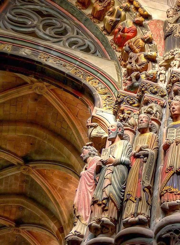 Pórtico del Paraiso da catedral de Ourense