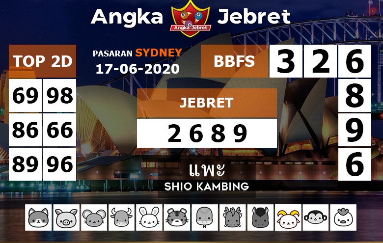 syair togel sydney rabu 17/06/2020