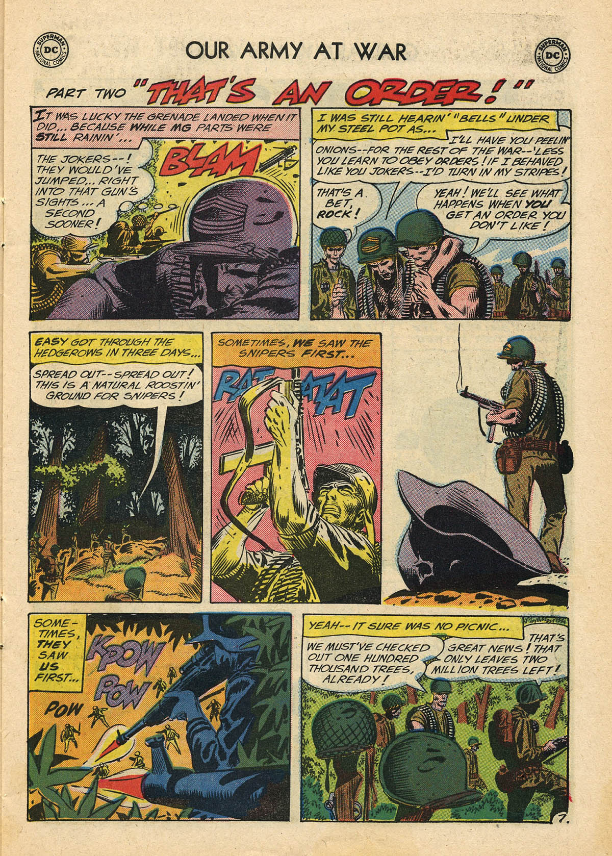 Read online Our Army at War (1952) comic -  Issue #110 - 11