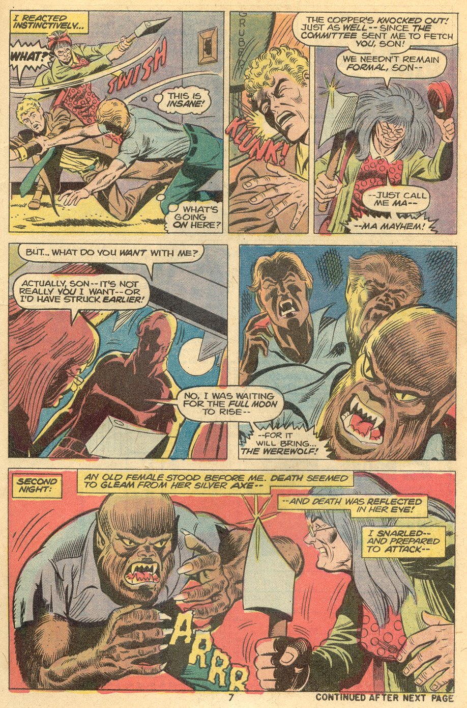 Read online Werewolf by Night (1972) comic -  Issue #18 - 6