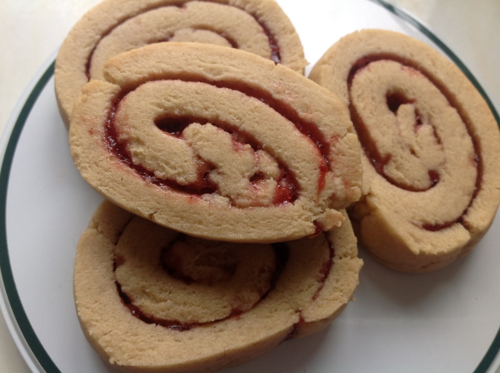 United Cakedom Peanut Butter & Jam Pinwheel Cookies!!
