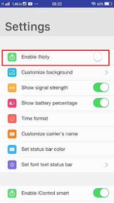 How To Change Android Status Bar To Iphone 100% Similar 2