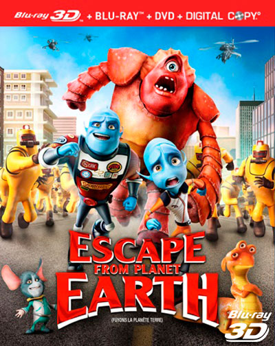Escape from Planet Earth (2013) 3D H-SBS 1080p BDRip Dual Latino-Inglés [Subt. Esp] (Animación)