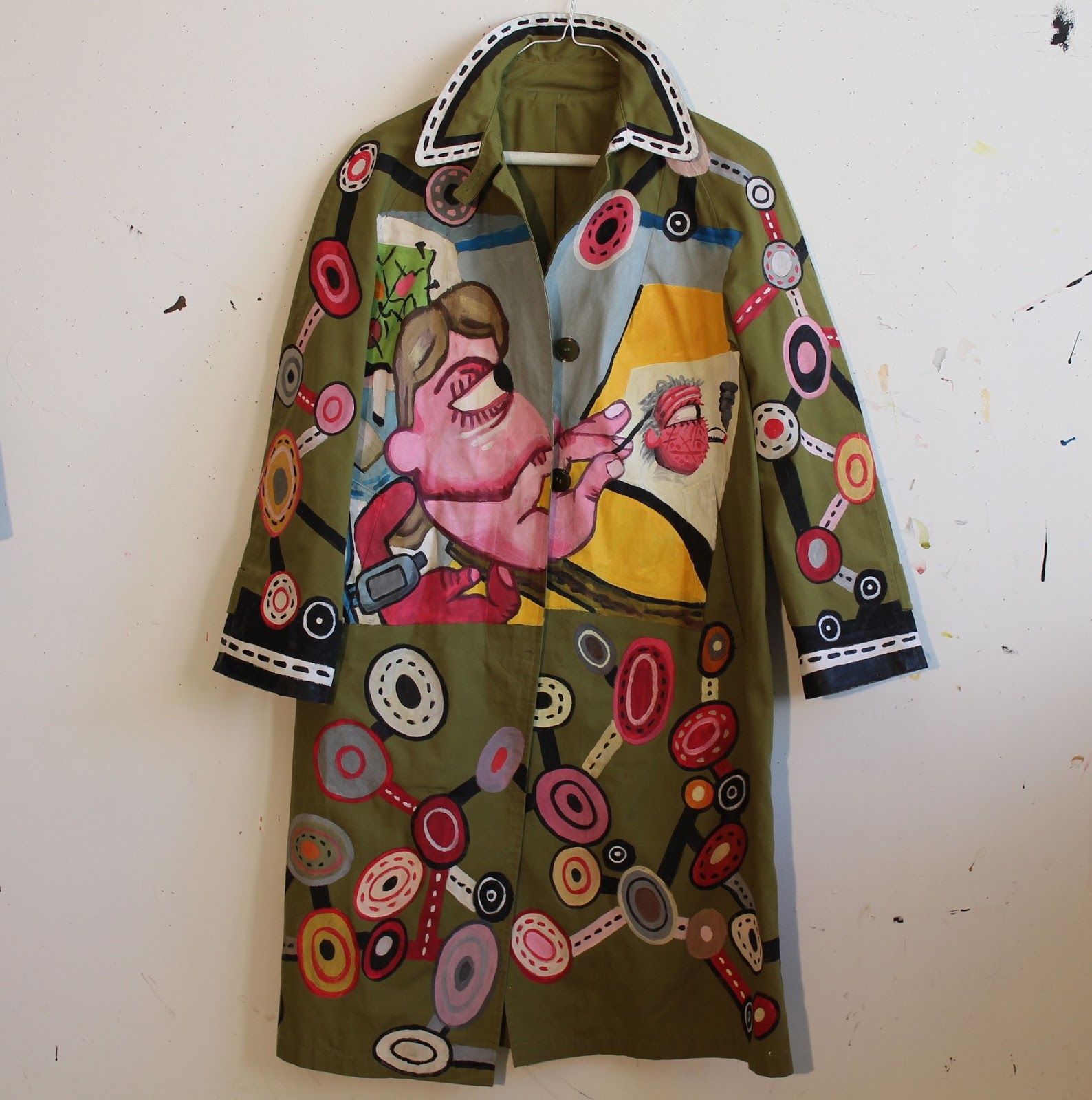 Suzan Pitt Suzan Pitt's Painted Coats at the Howl Happening Gallery