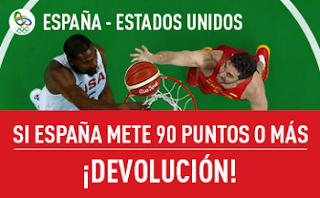 Promocion sportium Basket JJOO: España vs EEUU 19 agosto Promocion sportium Basket JJOO: España vs EEUU 19 agosto