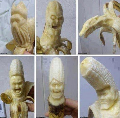 Eculturas en bananas