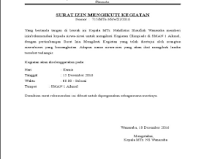 Contoh Format Surat Permohonan Bantuan Dana Untuk Perlengkapan Madrasah