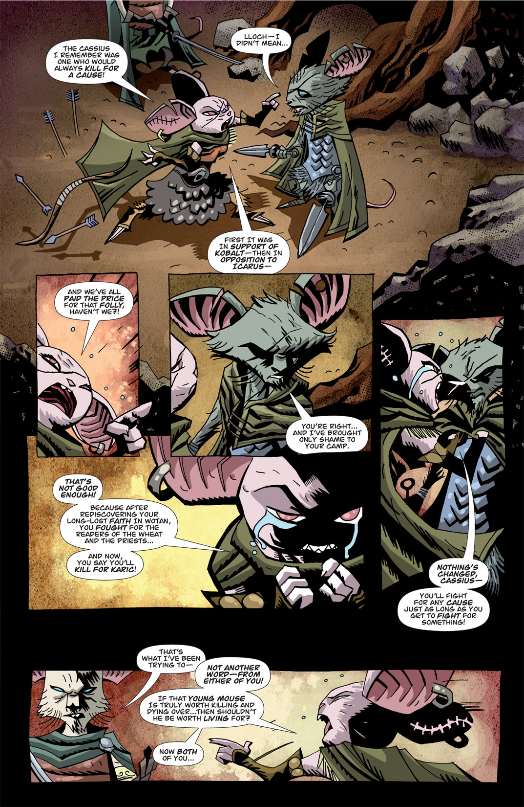 Read online The Mice Templar Volume 3: A Midwinter Night's Dream comic -  Issue #2 - 9