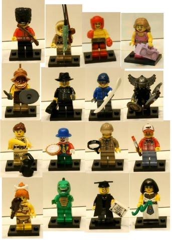 minifigures minifigs wochenender collezionabili blogger 1000steine gemeinschaft minifig giugno