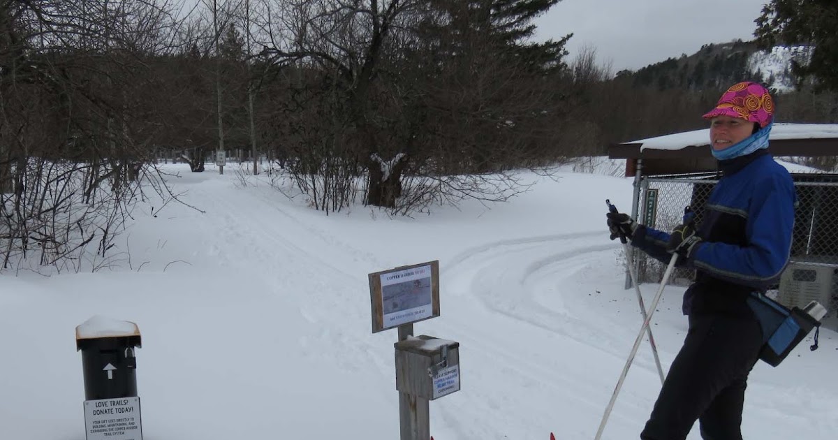 The Trail Mutt Reports Copper Harbor ski adventures!