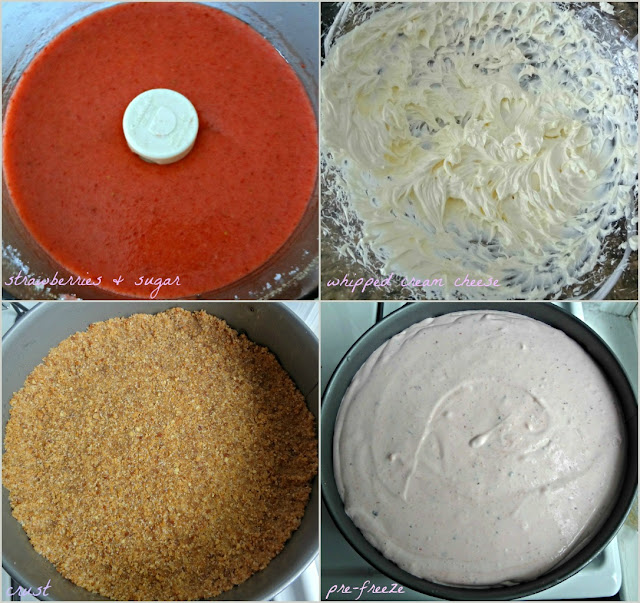 Frozen Strawberry Yogurt Pie Frozen Strawberry Yogurt Pie