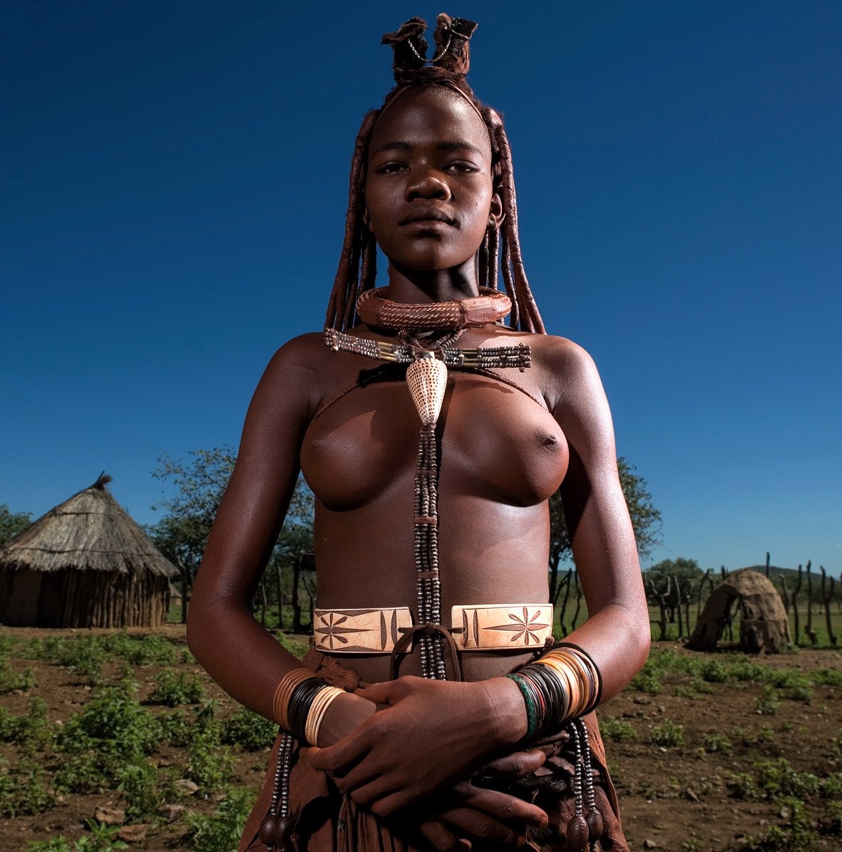 Himba nude men and women