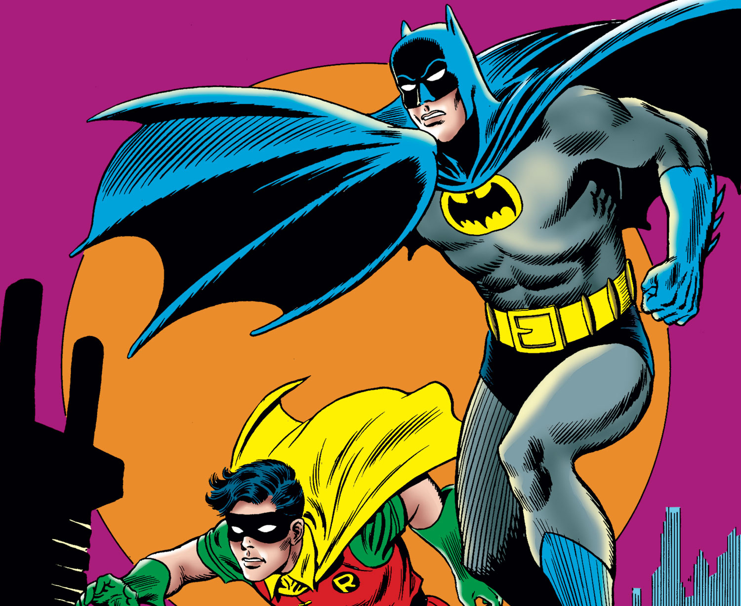 Batman y Robin en la edad de plata. - ARCHIVO DE COMICS
