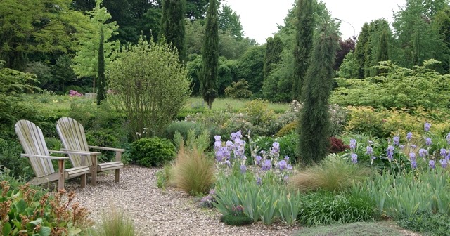 Filz und Garten - Gartenblog: Ein Kies- und Schattengarten