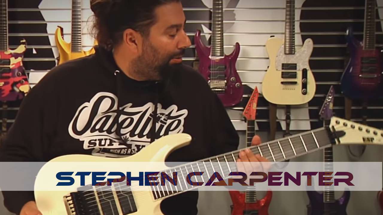 Stephen Carpenter ESP Guitars Stef's Customs GlowInTheDark