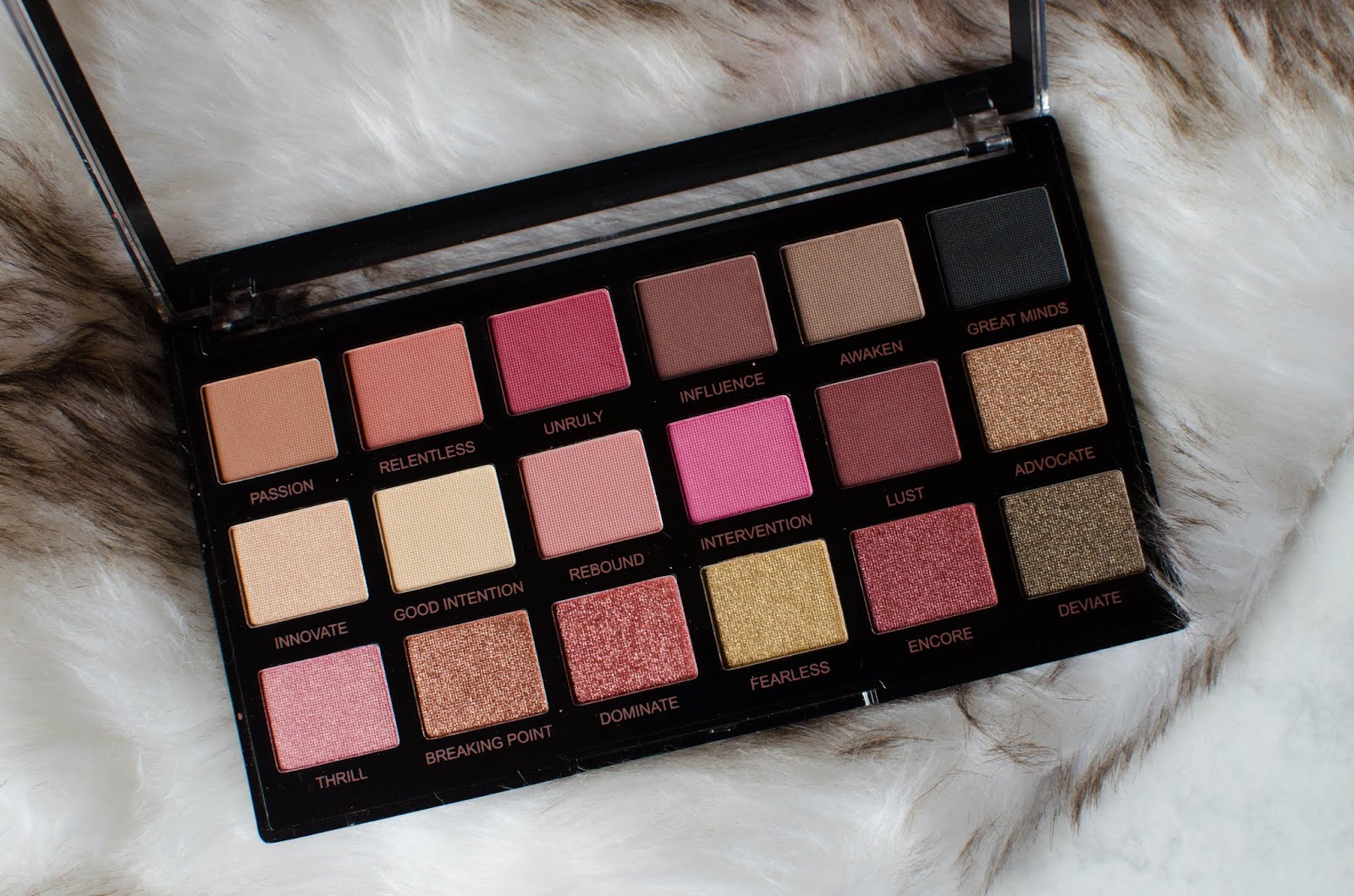Revolution Pro Regeneration Revelation Palette Dupe De La Rose