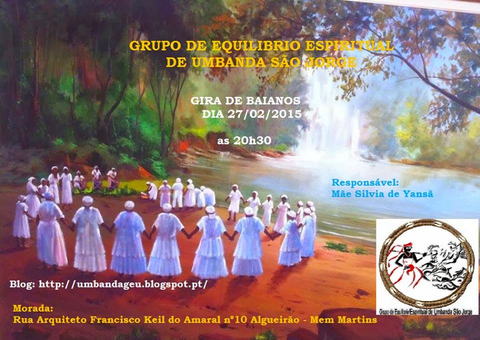 Grupo de Equilíbrio Espiritual de Umbanda São Jore Grupo de Equilíbrio Espiritual de Umbanda São Jore