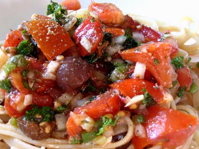 End-of-Summer Pasta Sauce