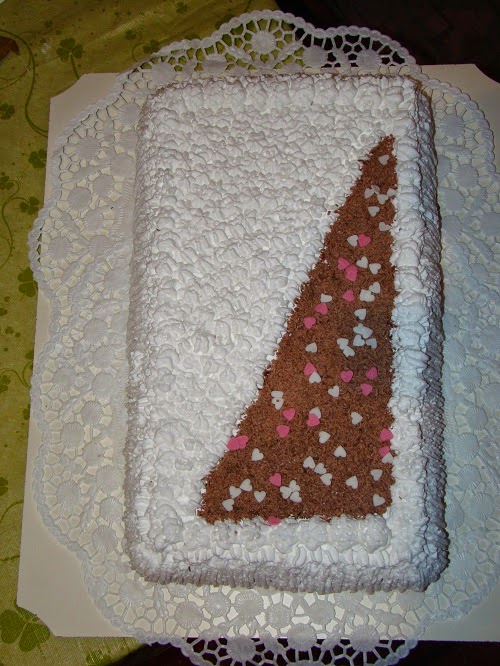 Tort " Alb si negru"