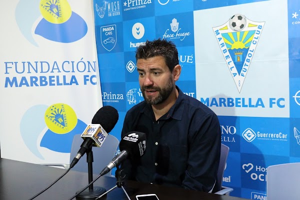 Estévez - Marbella FC - : "El Écija es un equipo con un gran bloque"