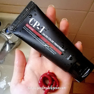 Review; CP-1's Salon Color Treatment (Red Brown)