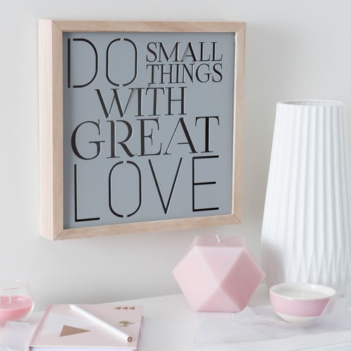 do small things with great love