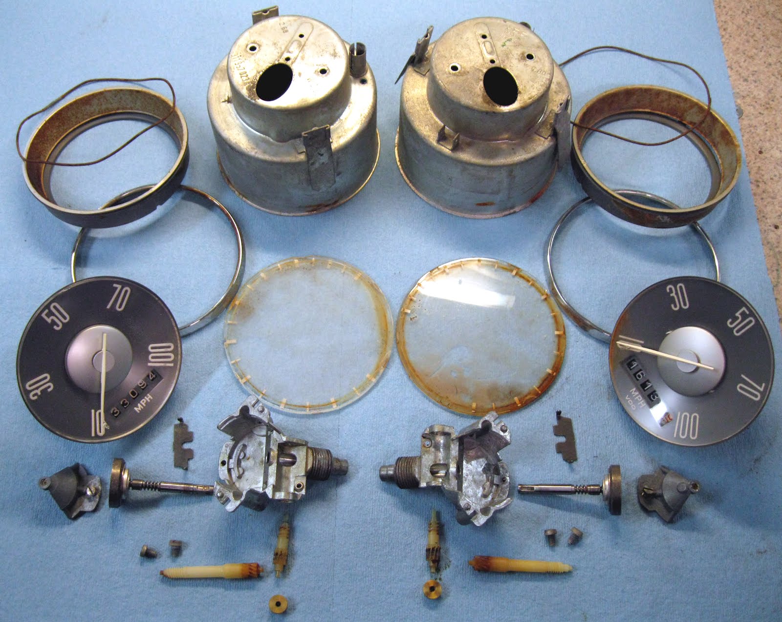 SAAB JOURNAL VW VINTAGE VDO SPEEDOMETER REBUILD