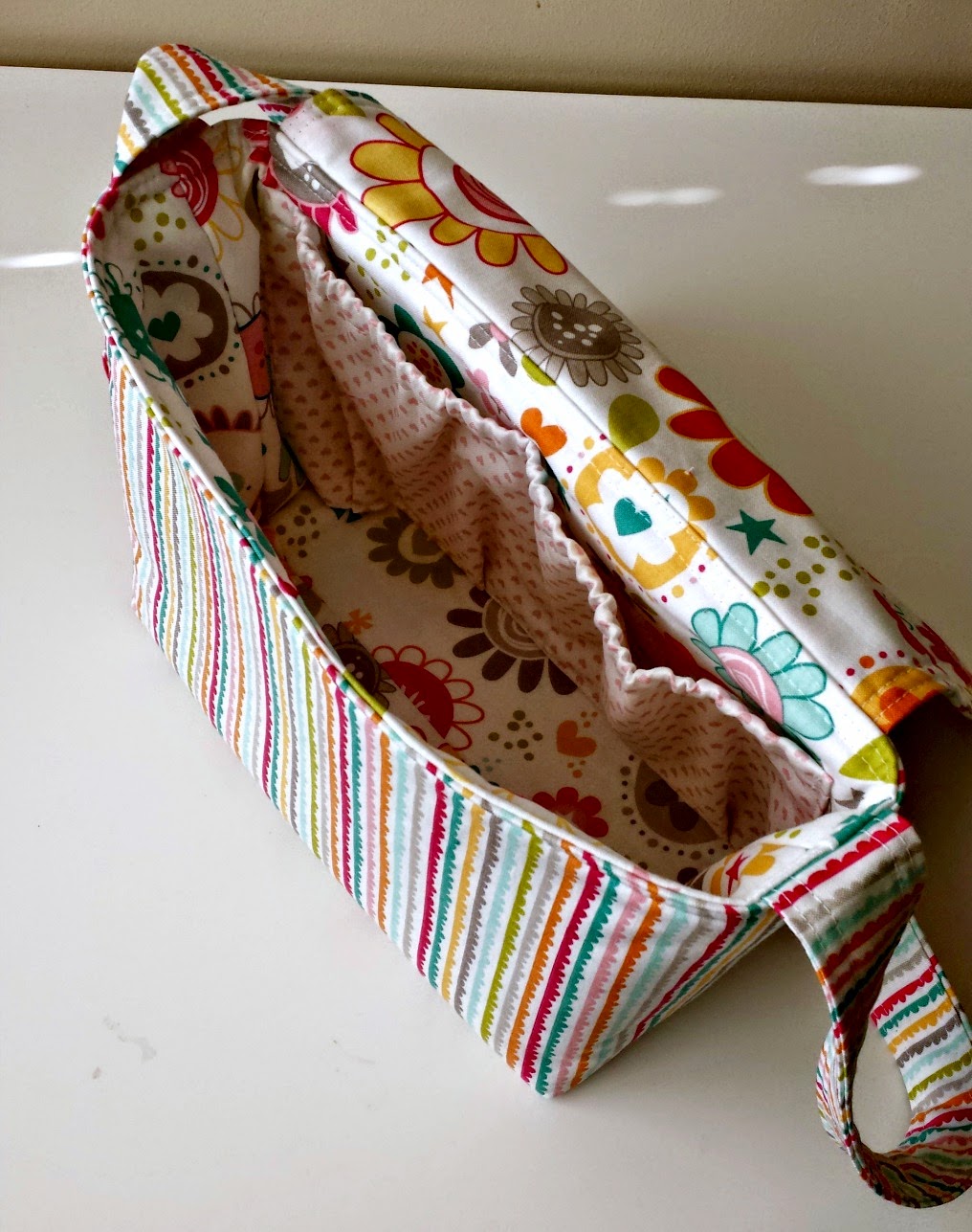 DIY Diaper Bag Tutorial featured by top US sewing blog, Ameroonie Designs
