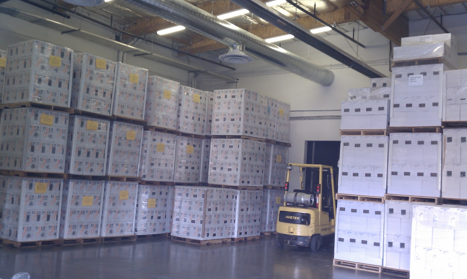 Lodi Vines Wine Shipping and Wine Storage Just moved 176 Pallets of