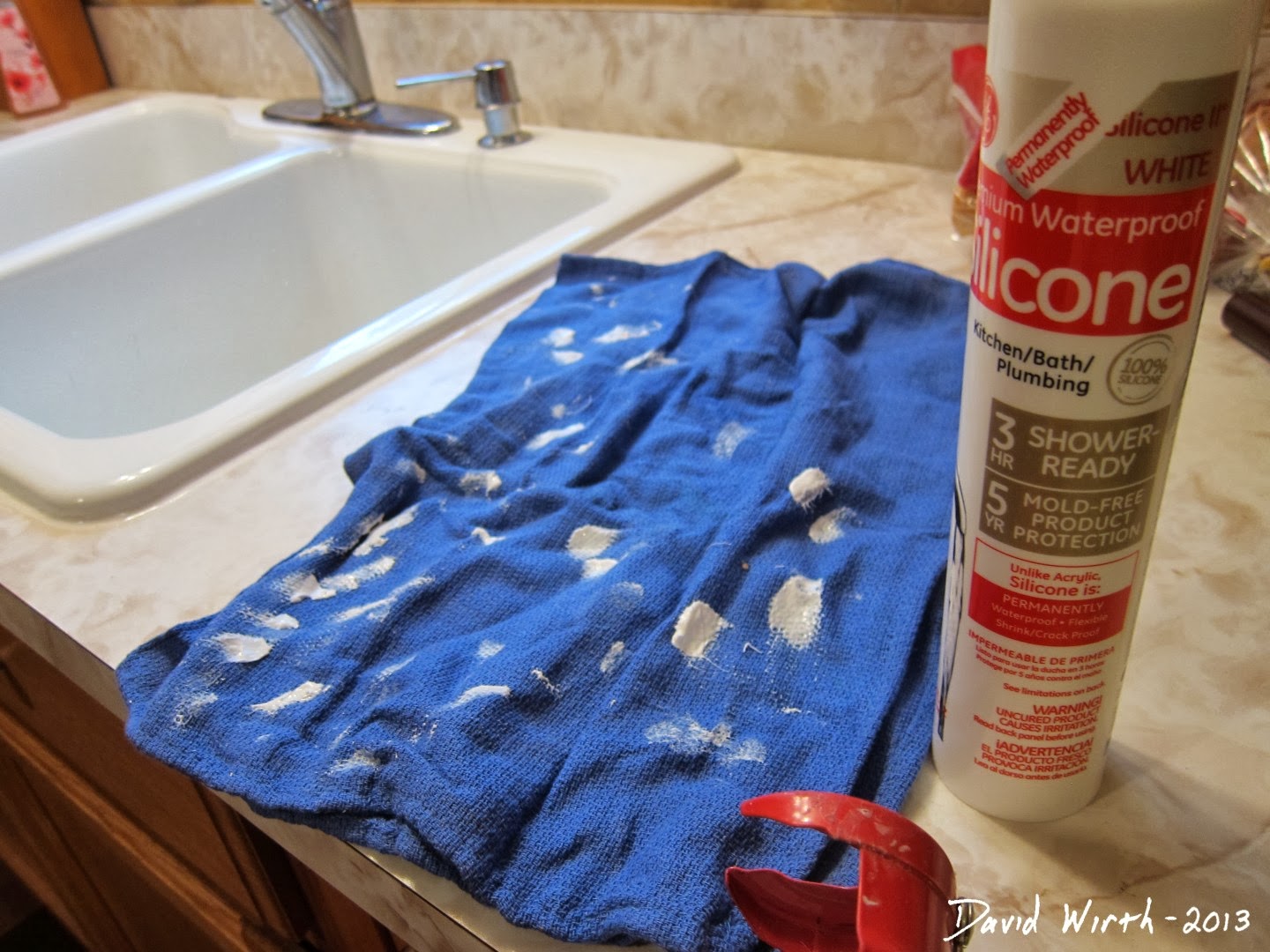 Fix Caulk Around a Sink
