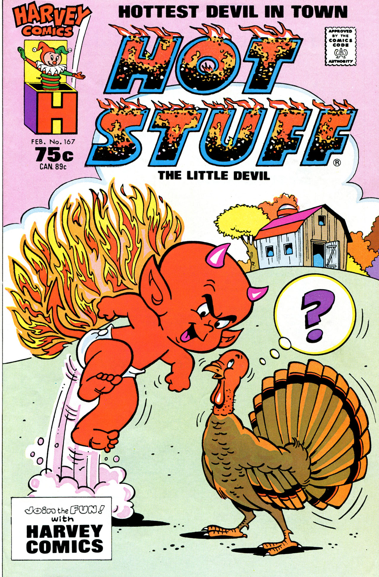 Hot Stuff, the Little Devil issue 167 - Page 1