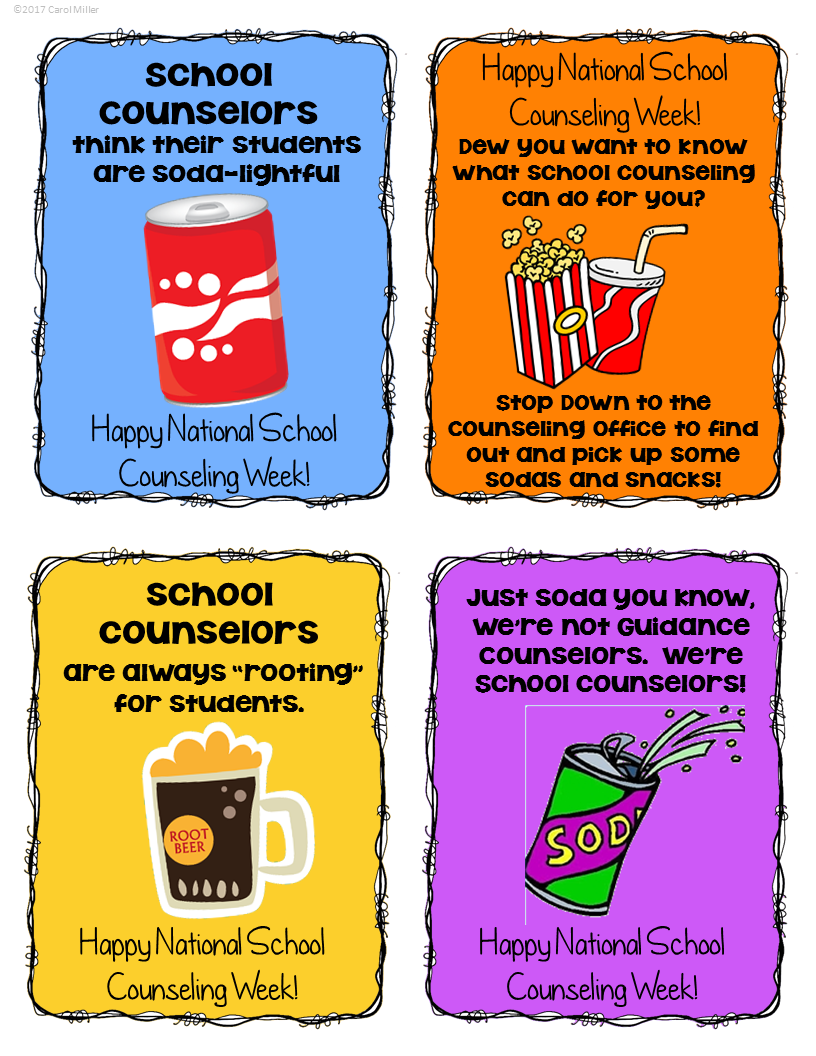 Get Ready For National School Counseling Week Counseling Essentials