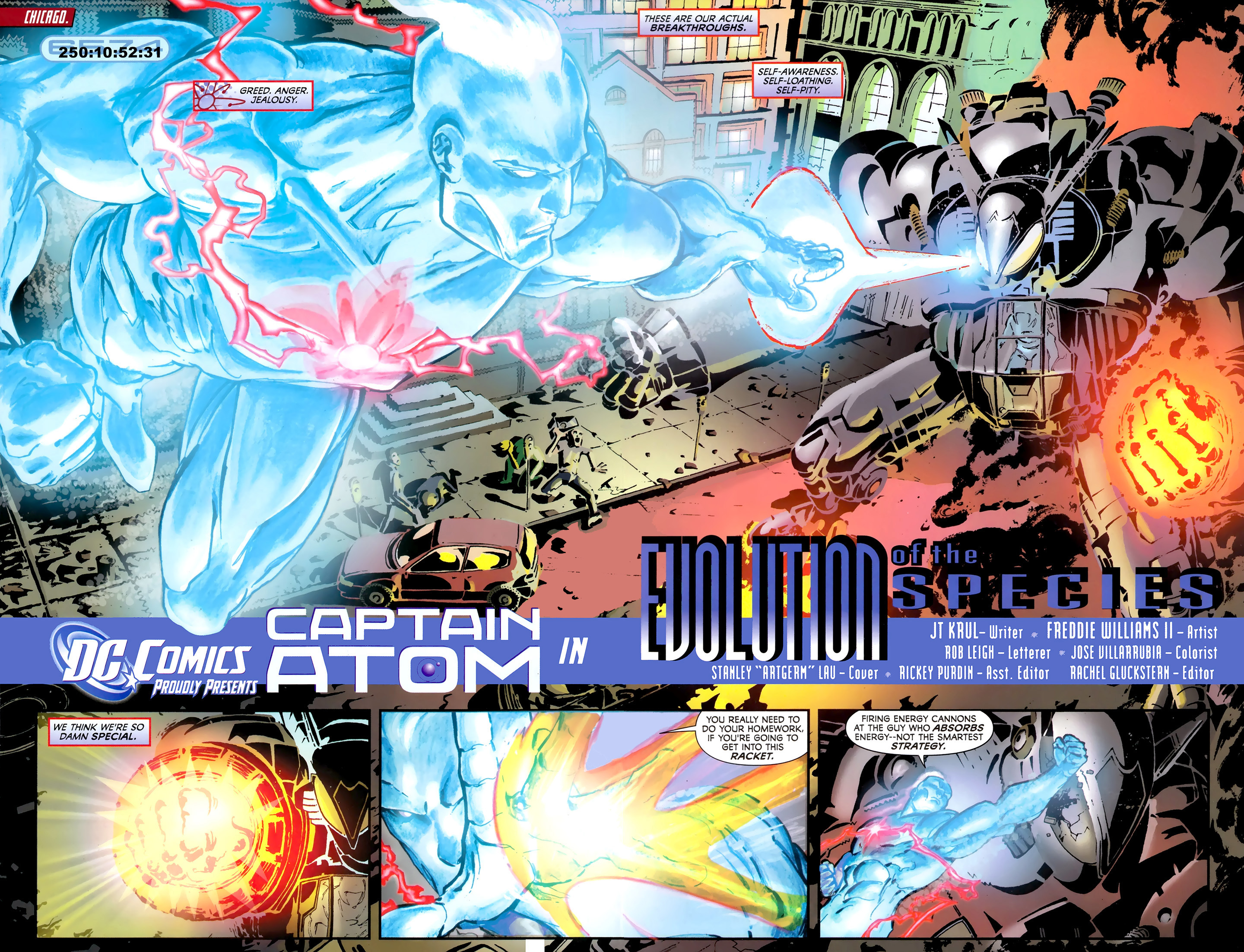 Read online Captain Atom comic -  Issue #1 - 3