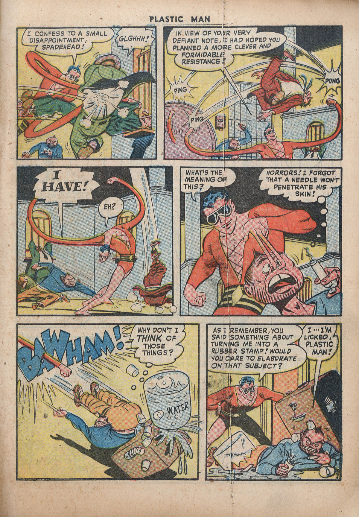 Read online Plastic Man (1943) comic -  Issue #12 - 9