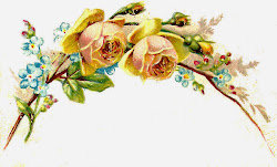 border yellow roses flower flowers graphic clipart bouquet antique graphics rose clip antiqueimages borders floral vintag wreath designs forget