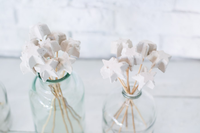 Estrellas de yeso diy