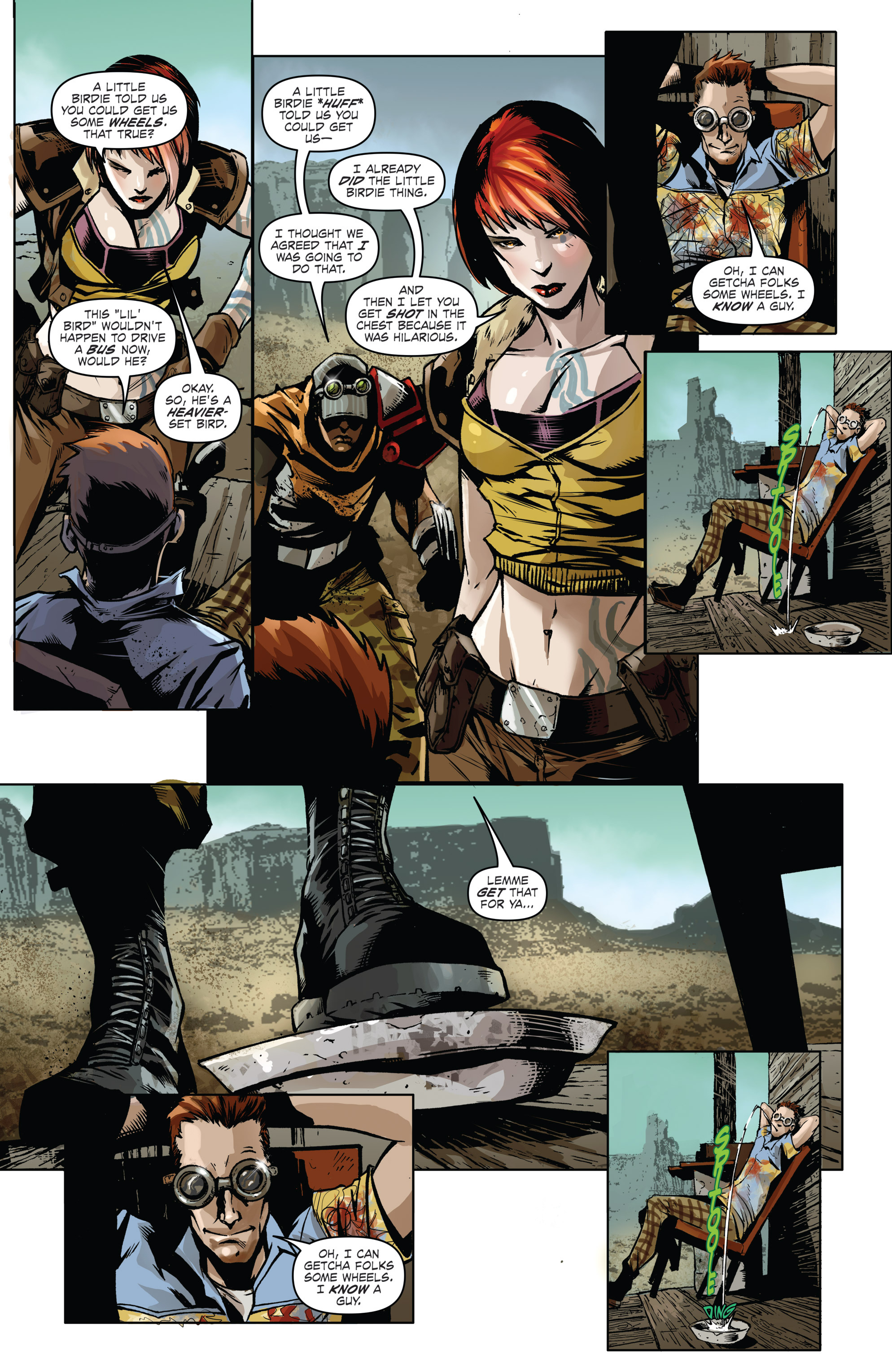 Read online Borderlands: The Fall of Fyrestone comic -  Issue #2 - 8