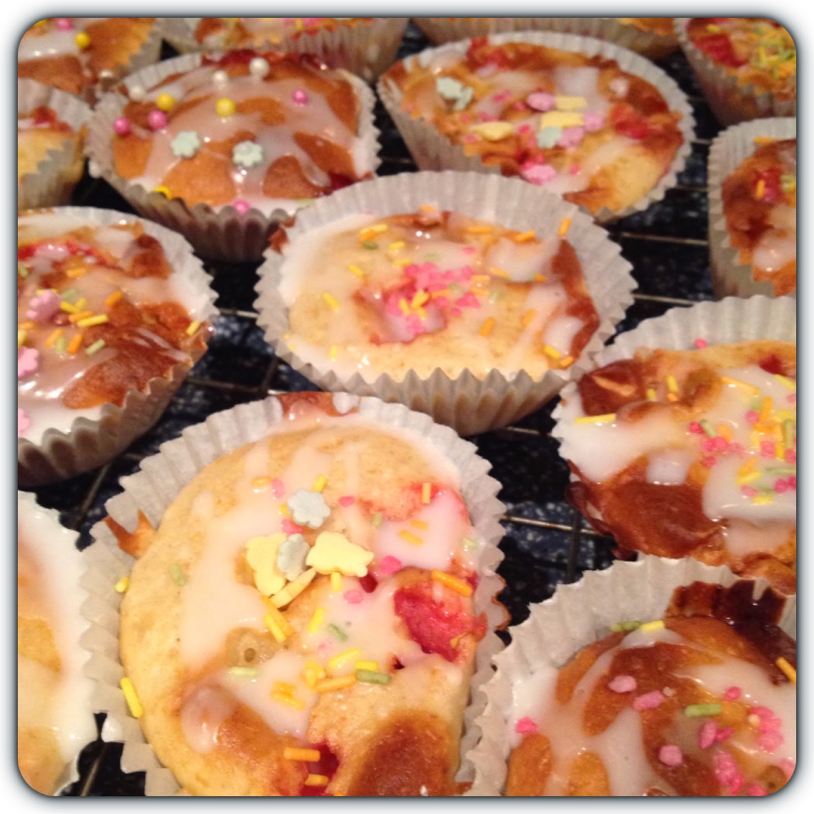coconut and marshmallow muffins