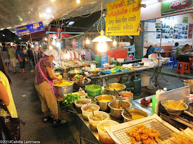 Night market in Surat Thani
