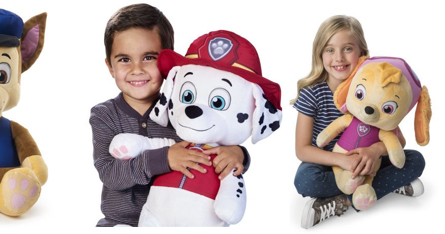 paw patrol jumbo plush