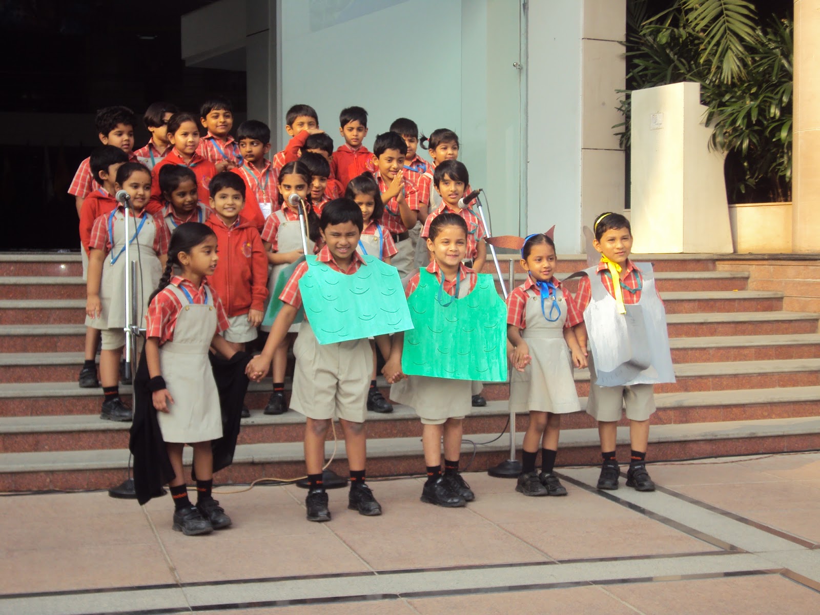 Oakridge International School, Newton Campus Pre primary Assembly