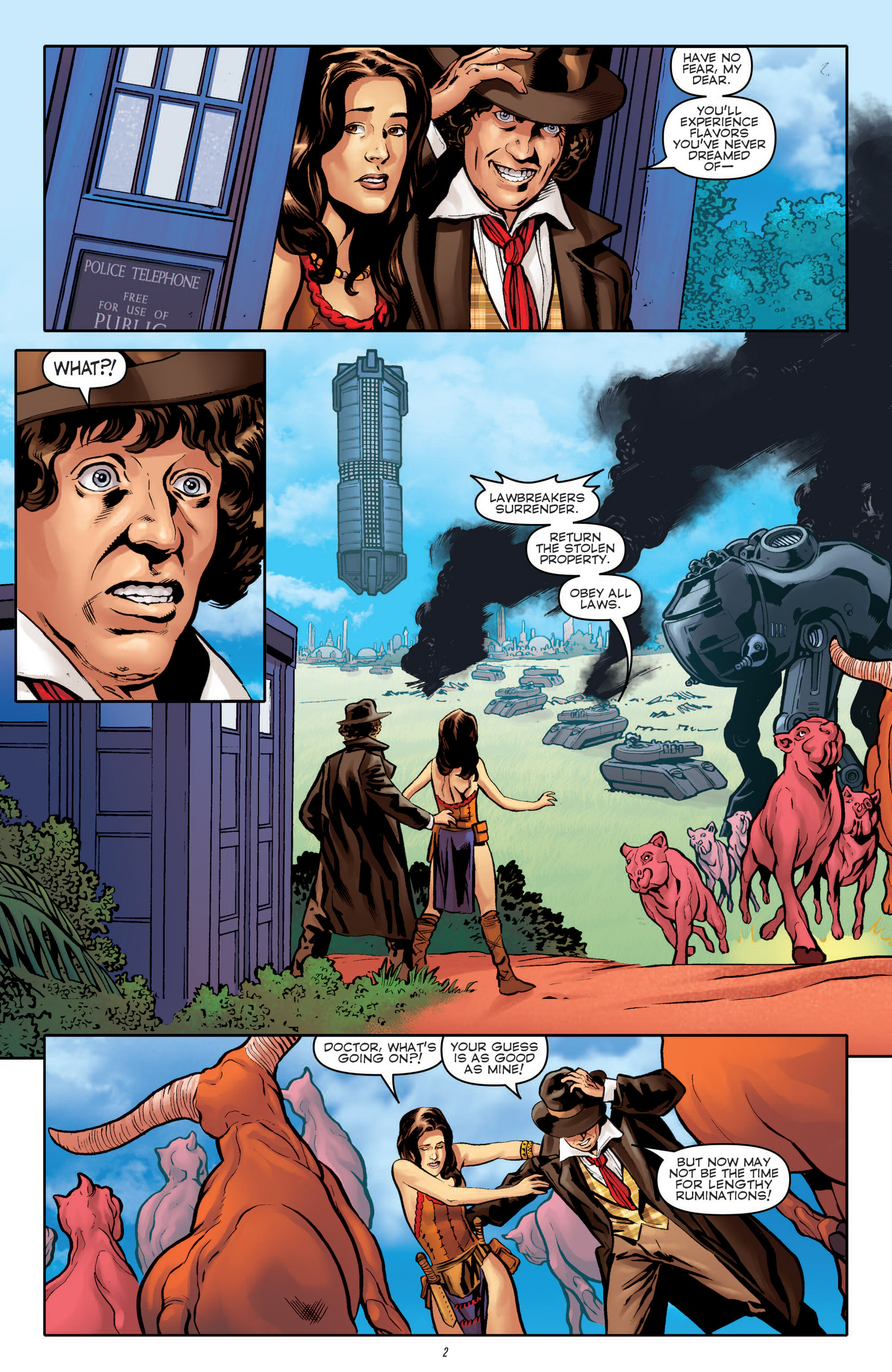 Read online Doctor Who: Prisoners of Time comic -  Issue #4 - 4