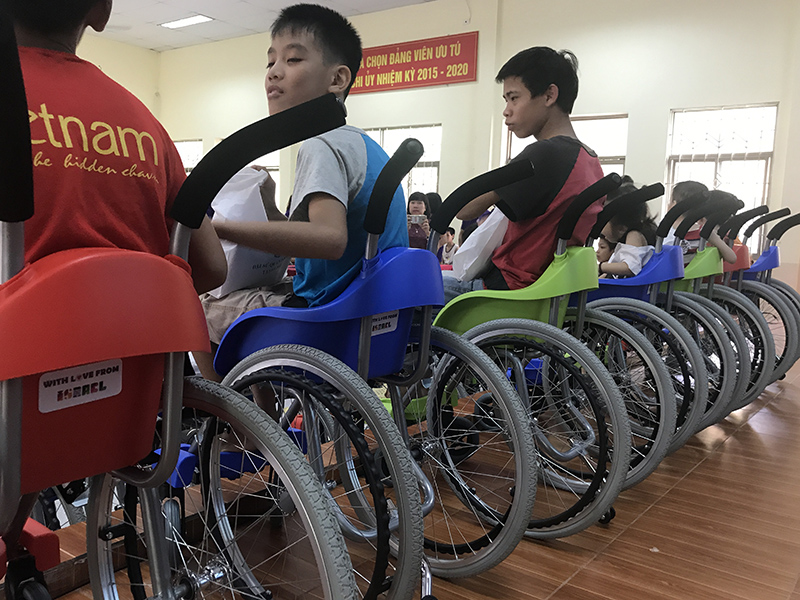 Haifa Diary Wheelchairs of Hope in Vietnam