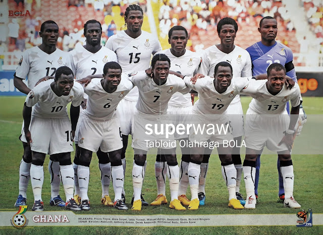 GHANA TEAM SQUAD WORLD CUP 2010