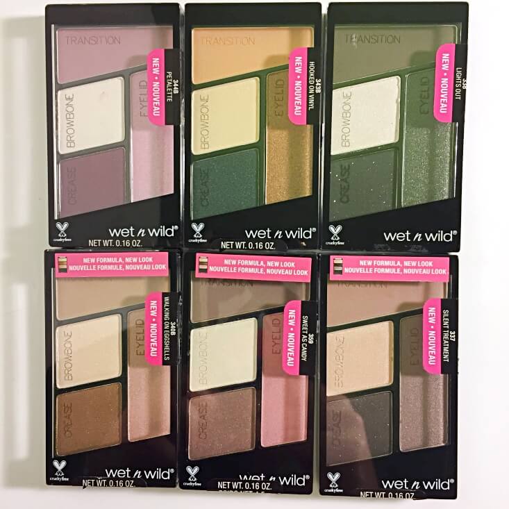 wet n wild coloricon Eyeshadow Quads wet n wild coloricon Eyeshadow Quads