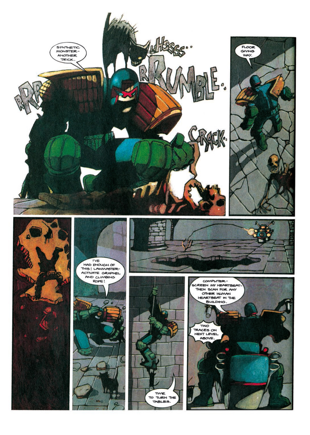 Read online Judge Dredd: The Complete Case Files comic -  Issue # TPB 22 - 195