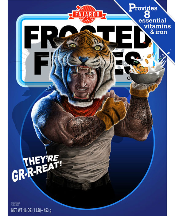 Realistic Illustrations Of Cereal Mascots by Guillermo Fajardo